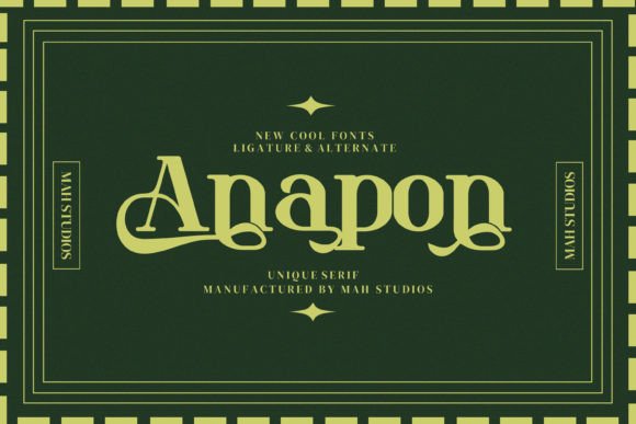 Anapon: The Modern Serif Font for Polished Web Design