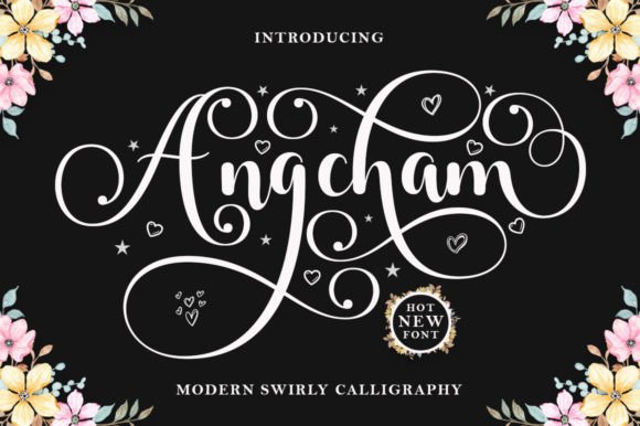 Angcham: The Handwritten Typeface That Elevates Digital Branding