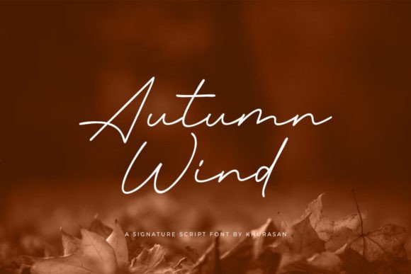 Autumn Wind: The Script Typeface That Elevates Small Business Branding