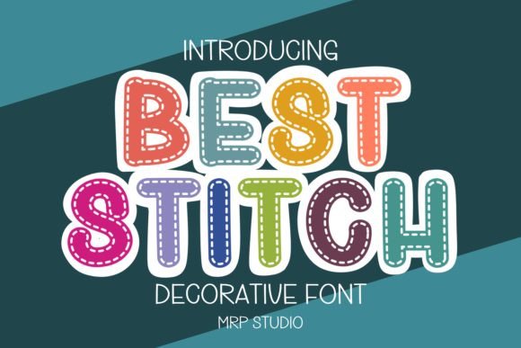 Best Stitch: The Playful Typeface That Elevates Your Campaigns