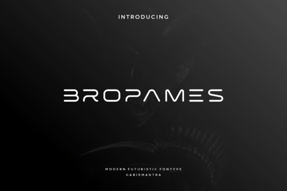 Bropames: The Futuristic Sans Serif for Modern Web Design