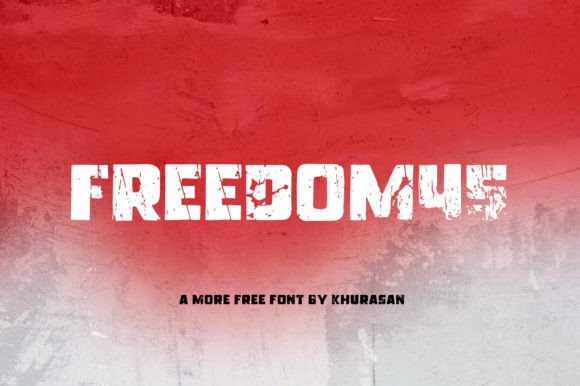 Freedom45: A Quirky Sans Serif Typeface for Bold Digital Brands