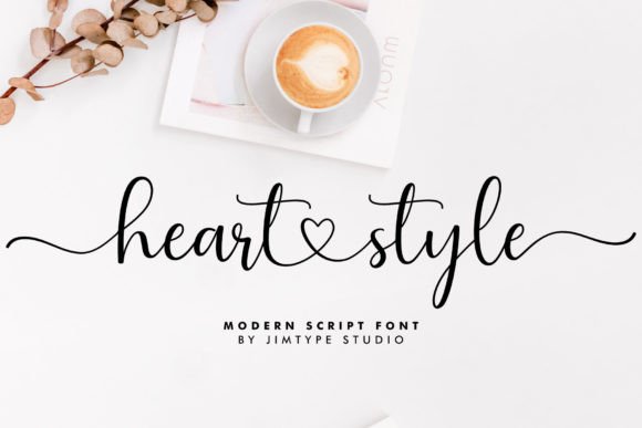 Heart Style: The Perfect Script Handwritten Typeface for Romantic Campaigns