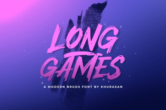 Long Games: The Quirky Script Handwritten Font for Handmade Brands