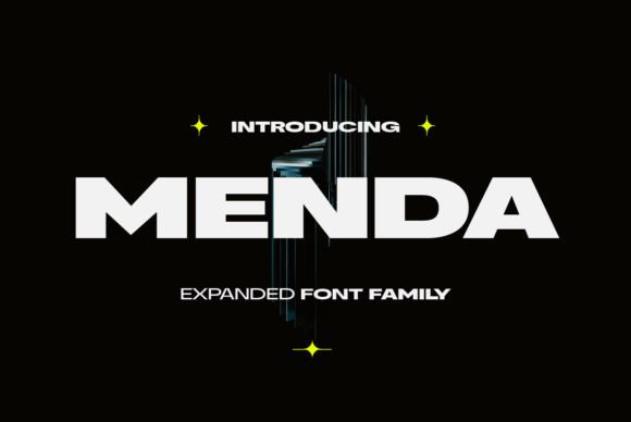 Menda: The Modern Sans Serif Typeface for Bold Editorial Design