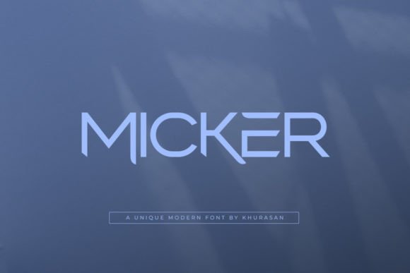 Micker: The Modern Sans Serif Typeface for Elegant Web Design