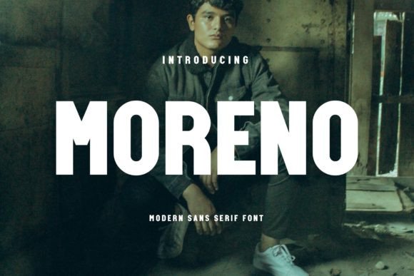 Moreno: The Bold Sans Serif Typeface for Modern Web Design