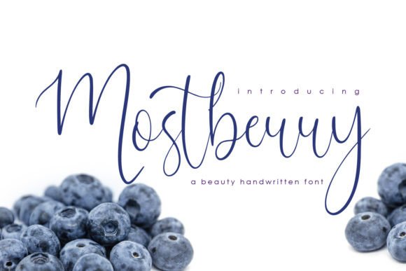 Mostberry: The Handwritten Font That Elevates Digital Brand Identity