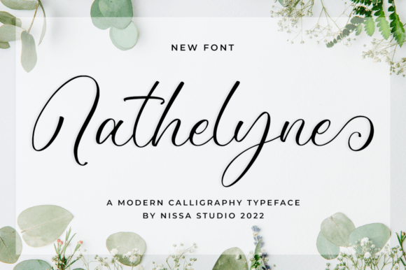 Nathelyne: The Elegant Script Typeface for Modern Campaigns