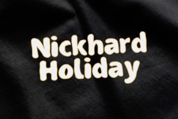Nickhard Holiday: The Modern Handwritten Typeface for Authentic Branding