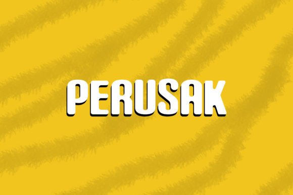 Perusak: The Bold Slab Serif Typeface for Impactful Web Design