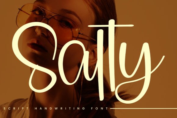 Salty: A Handwritten Typeface That Brings Warmth to Editorial Design