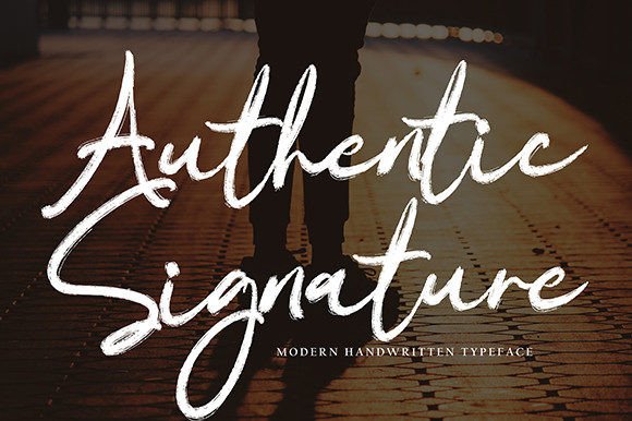 Signature Authentic: The Modern Handwritten Typeface for Editorial Design