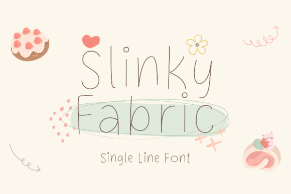 Slinky Fabric: The Handwritten Font That Elevates Small Business Branding
