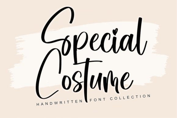 Special Costume: The Script Handwritten Font That Elevates Brand Identity