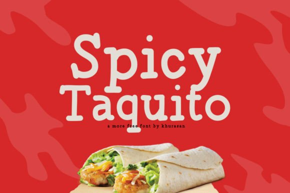 Spicy Taquito: The Modern Sans Serif Font for Bold Branding