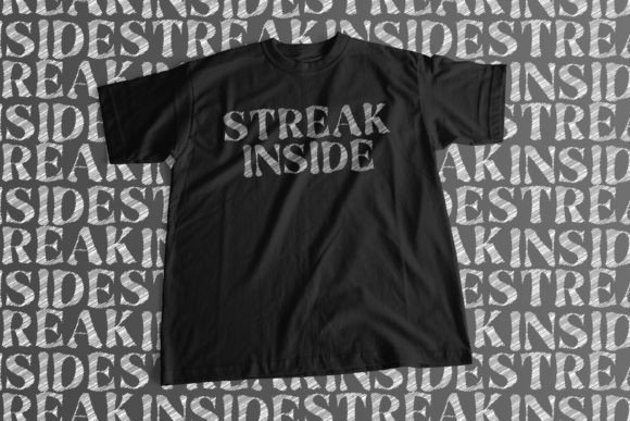 Streak Inside: A Modern Script Handwritten Typeface for Campaigns