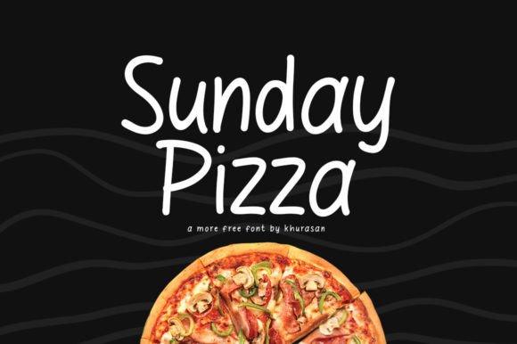 Sunday Pizza: A Modern Handwritten Font for Web Design