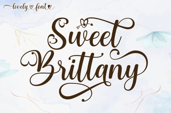 Sweet Brittany: A Modern Script Handwritten Typeface for Editorial Design