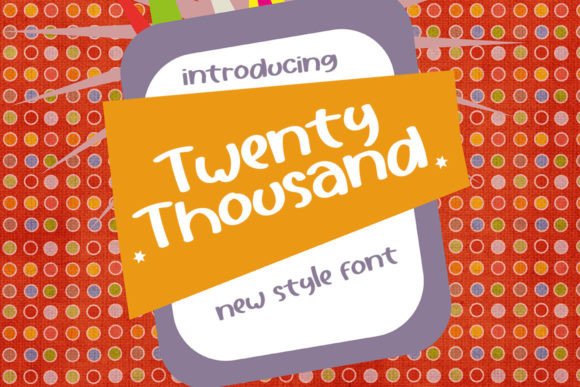 Twenty Thousand: The Script Handwritten Font for Scroll-Stopping Campaigns